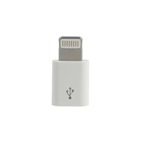 Lādētāja adapteris - Micro USB uz Lightning - balts