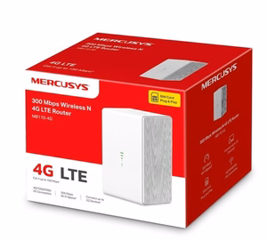 Mercusys MB110-4G bezvadu maršrutētājs Ethernet vienas joslas (2.4 GHz) balts
