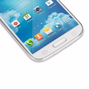 Moshi iVisor XT atkārtoti lietojama pilna ekrāna aizsargplēve Samsung Galaxy S4, ar baltu rāmi