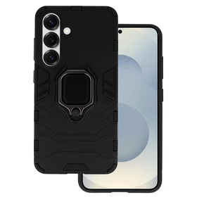 Ring Armor apvalks Samsung Galaxy S25 melns