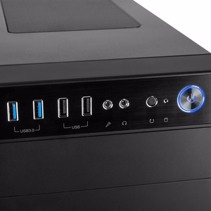 Modecom Oberon Pro Midi Tower melns datora korpuss