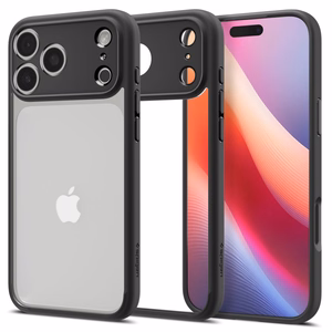Spigen Ultra Hybrid viedtālruņa apvalks iPhone 17 Pro - Matēts melns