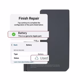 Akumulators saderīgs ar iPhone 15 Pro Max / pašdiagnosticējams / 4441mAh