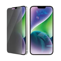 PanzerGlass Classic Fit privātuma antibakteriālais stikls iPhone 14 Plus/13 Pro Max