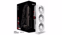 Videokarte XFX SWIFT RX 9060XT OC balta 3-FAN 16GB