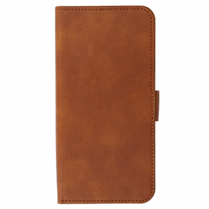 COMMON universāls grāmatas tipa viedtālruņa apvalks (IZMĒRS S) Iphone 12/13/Samsung S6/A5 2016/Xcover 4/S22/Huawei P8 2017, brūns