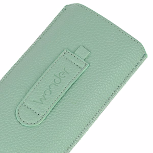WONDER Deko Pouch Maciņš (Size XXL) Samsung S25 Ultra/S24 Ultra/M35/M23/A16 5G/Xiaomi Sarkansmi 14C zaļš