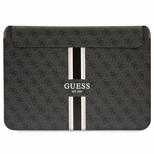 Guess 4G Printed Stripes чехол для ноутбука 16" - чёрный