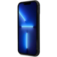 Viedtālruņa apvalks BMW BMHCP14X22RSEPK iPhone 14 Pro Max 6.7" melns/melns ādas kartes slots