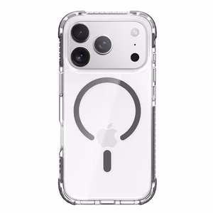 Rock Crystal Clear Magnetic Series чехол для Iphone 17 Pro Max прозрачно-чёрный