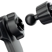 Dudao gravitācijas viedtālruņa turētājs melns (F7s)