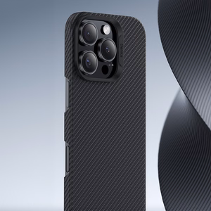 Benks Magnētiskais Armor Air Kevlar viedtālruņa apvalks iPhone 16 Plus - PC rāmis 600D - melns (m)