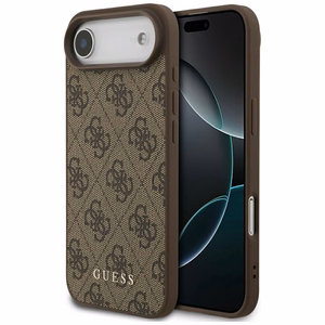 Guess 4G Klasiskais Viedtālruņa apvalks iPhone 17 Air - brūns