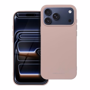 Roar Space чехол - iPhone 17 Pro Max пудровый розовый