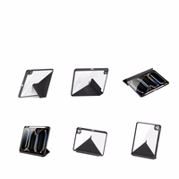 DUX DUCIS planšetdatora apvalks MAGI (m) ar zīmuli uzglabāšanas vietu iPad Pro 11 (2024) - melns (m)