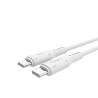 WiWU - Starlink sērijas datu kabelis Wi-C043E USB C uz USB C 30W - balts