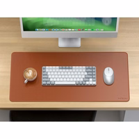 SATECHI vegan leather desk pad ST-LPDMN brūns