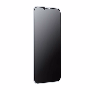 5D pilnas līmes aizsargstikls – iPhone 13 / 16e (SE 4 2025) (privātuma) melns