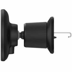 Baseus CW01 automašīnas turētājs iPhone ar 15W indukcijas lādētāju ventilācijas režģim - melns