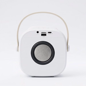 Blavec Portable Bluetooth Speaker WS-08 Karaoke Idol - 8W with 2 microphones (WS08-2MW) white