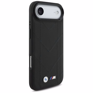 BMW M klostēts logotips Magnētiskais apvalks iPhone 17 Air - melns