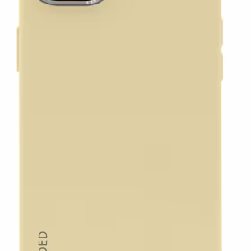 Decoded silikona viedtālruņa apvalks ar magnētisko funkciju iPhone 13 / iPhone 14 - dzeltens