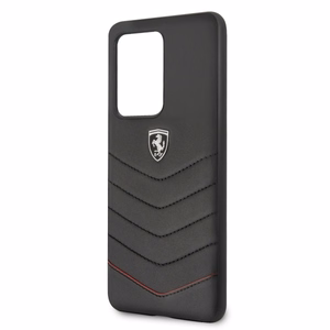 Ferrari kietais apvalks FEHQUHCS69BK S20 Ultra G988 - melns Heritage