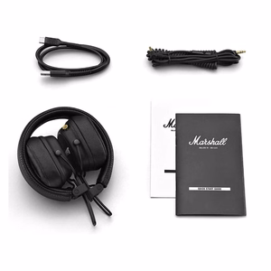 Bezvadu austiņas Marshall Major IV On-Ear Bluetooth melnas