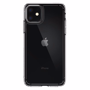 Spigen Ultra Hybrid viedtālruņa apvalks iPhone 11 - Skaidrs
