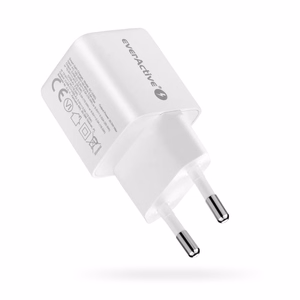 lādētājs 1 x USB, 1 x USB-C Quick Charge 3.0 20W balts