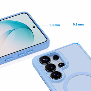 Tech-Protect Magmat MagSafe maciņš priekš Samsung Galaxy S26 Ultra - matēti zils