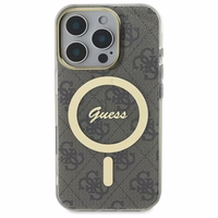 Guess IML 4G MagSafe futrālis iPhone 16 Pro - brūns