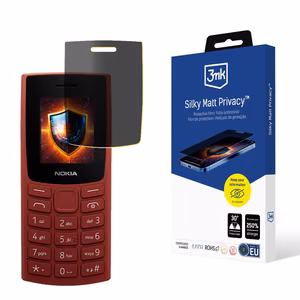 3mk Silky Matt Privacy – privātuma ekrāna aizsargs modelim Nokia 105 4G (2023)