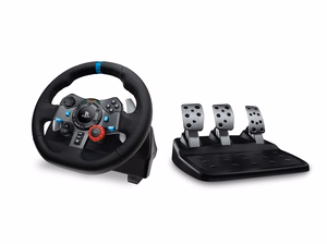 Logitech G G29 stūre + pedāļi PlayStation 3, PlayStation 4 analogā USB 2.0 melns