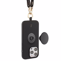 Maciņš JE 3in1 PopGrip iPhone 15 Pro Max 6.7" melns 30486 (Just Elegance)