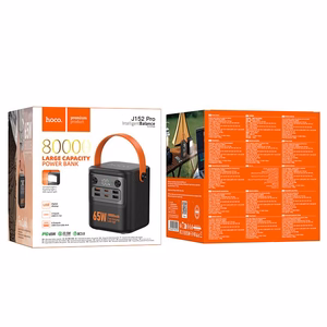 External battery Power Bank Hoco J152 Pro PD65W 80000mAh black