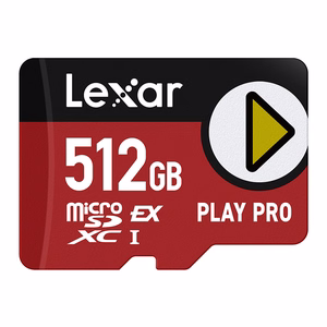 Lexar PLAY Pro microSD Express 7.1 512 GB atmiņas karte