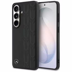 Mercedes Laurel Leaves MagSafe Maciņš for Samsung Galaxy S26 - melns