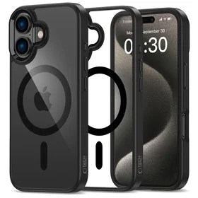 Tech-Protect MagMat Magnētiskais viedtālruņa apvalks iPhone 16 - caurspīdīgs