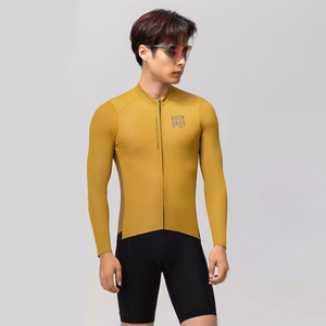 Rockbros 15120015024 ROAD TO SKY men's cycling jersey long sleeve M - yellow