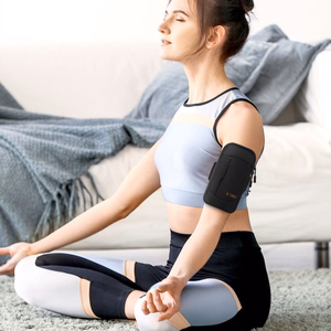 TECH-PROTECT M6 universāla sporta rokas saite melna/oranža