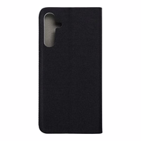 SENSITIVE grāmatas tipa viedtālruņa apvalks SAMSUNG A15 4G / A15 5G melns