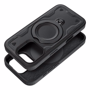 Viedtālruņa apvalks FROST ARMOR paredzēts IPHONE 16 Plus melns