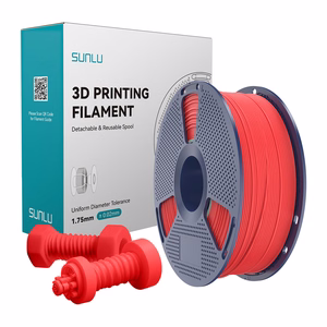 Sunlu ātrdarbīgās drukas ABS filaments, sarkans