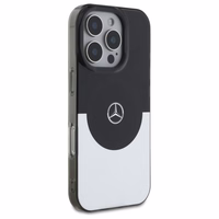 Mercedes Divu slāņu BiColor MagSafe korpuss viedtālrunim iPhone 16 Pro - sudrabots (m)
