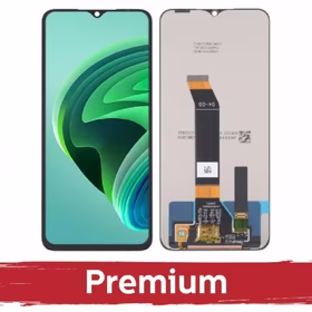 LCD Displejs Saderīgs ar Xiaomi Poco M4 5G / Redmi 10 5G / Redmi Note 11E (5G) Melns OEM