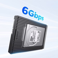 Orico D2SS-6G disku adapteris no 2,5" uz 3,5" pārveidotājs - melns