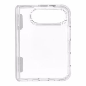 Caurspīdīgs Forcell F-Protect 4sD-i Clear 2.5 mm Premium Hinge vāciņš modelim iPhone Duo