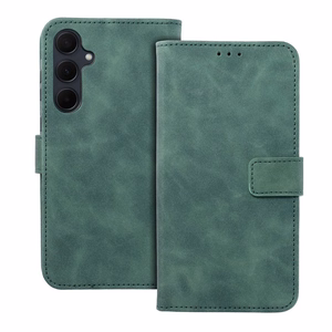 Flip case for Samsung A35 5G Tender Book green