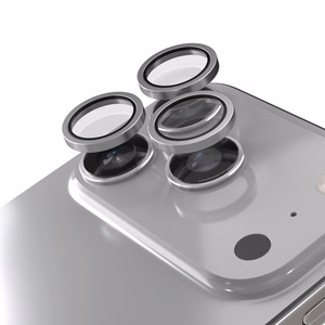 Etteri aizsargstikls kamerai iPhone 17 Pro / 17 Pro Max pelēks